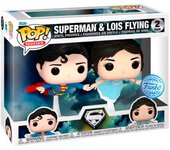 Blister 2 figuras POP DC Comics Superman & Lois Flying ExclusiveFigura  Coleccionable - Idea de Regalo- Mercancia Oficial - Juguetes para Niños y Adultos - Movies Fans - Muñeco para Coleccionistas y Exposición