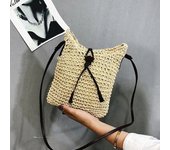 Travel Female Shoulder Tote Beach Rattan Bag Hand Woven Straw Bag Bohemian Summer Beach Handbag Wicker Crossbody Bag bolsos