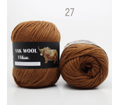 Yak Hair Coarse Wool Woven Scarf Thread Handmade DIY Material Woven Scarf Hat Line Outer Line Coarse Wool Ball