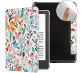 For Kindle Paperwhite 2024 7 Inch (12th Generation) Auto Wake/Sleep Colorsoft Case Shockproof Wear Resistant SA568B Shell TPU