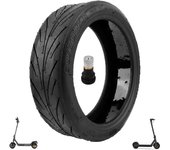 HORO.ES Neumáticos de repuesto con GEL Antipinchazo para Smartgyro K2 y Ninebot Max G30, neumáticos de goma 60/70-6.5, neumáticos sin cámara Tubeless