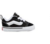 Zapatilla Baby Vans Knu Skool Elastic Negra Blanca