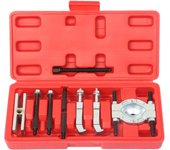 9pcs Portable Bearing Splitter Car Repair Tool Separator Puller Kit High Strength Metal Bearing Removal Tool Set With Box
