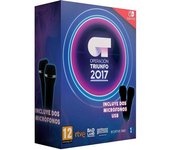 Operacion Triunfo 2017 + 2 Microfonos Juego para Consola Nintendo Switch [PAL ESPAÑA]