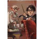 5D DIY Harry Potter Diamond Painting Elf Dobby Hogwarts School of Witchcraft and Wizardry Cross Embroidery Mosaic Art Gift