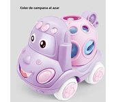 Toys for Baby Girl Gifts, Baby Girl Toy Cars, Car Toys, Pink Play Cars for Girls, Push and Go Rattle Car for Infant Girl