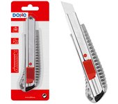 Dohe cutter de acero inoxidable - cuchillas tronzables de acero - sistema de bloqueo de cuchilla - blister individual