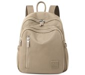 Mochila de hombro de Color sólido, Bolsa Escolar ligera e impermeable para estudiantes, Mini mochila portátil de gran capacidad, mochila de viaje