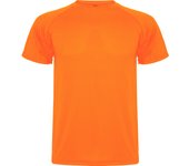 Camiseta técnica de manga corta ROLY MONTECARLO para deporte - 100% poliéster piqué, 150 g/m²