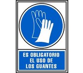 Archivo 2000 señal "parking visitas" 210x297 pvc azul y blanco