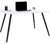 Schreibtisch Computertisch Bürotisch Skandanivischer Retro Look Salia 138x50 cm