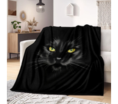 Cute Cat Microfiber Blanket Super Soft Throw Blankets For Bed Bedspread Sofa Decorative Camping Picnic Winter Warm Blanket