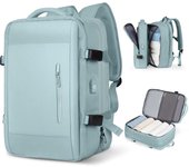 Tienda BIT Mochara de Viaje en Cabina de Avión 45x33x22 Maleta de Cabina para Mujer Mochara Bolsa de Viaje Equipaje de Mano Bolsa de Cabina Mochipa Impermeable para Portátil Para Hombre With USB