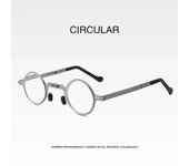 Women New Folding Anti Blue-ray Reading Glasses Fashionable Round Frame Portable Ultra-thin Reading Glasses for Men 접이식돋보기안경