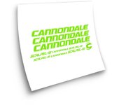 Pegatinas compatibles con cuadro bici Cannondale Scalpel-Si