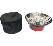 Portable Camping Gas Stove Windproof 4000BTU Backpacking Gas Stove Outdoor Camp Stove Burner