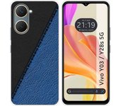 Tumundosmartphone Funda Silicona para Vivo Y03 / Y28s 5G diseño Cuero 02 Dibujos
