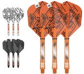 Plumas Target Raymon Van Barneveld Ink Bundle (3 Sets) Plumas + Cañas Medium 420003Marca,Target,Micrones,100,Geometria,ShapeDardos,Plumas,Plumas Target