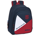 Mochila Infantil Adapt.Carro F.C.Barcelona "Corporativa" 27X33X10Cm (Safta 612225524)