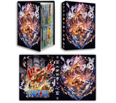 ONE PIECE Monkey D. Luffy Roronoa Zoro 240pcs Card Album Book Game Card Holder Binder VMAX Game Card Collection Kids Toys Gift