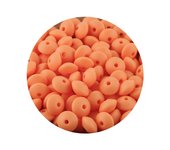 Sunrony 100pcs/lot Silicone Lentil Beads 12mm Charms Abacus Bead DIY Bracelet Necklace Pacifier Chain Jewelry Accessories