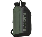 SAFTA - Mini mochila cremallera vertical recicl. blackfit8 "gradient" - Diseño exclusivo de Nuestras Licencias Oficiales - Mini Mochila Hombreras Acolchadas- Confortables y Ajustables - Mochila Espalda Ergonómica - Mini Mochila Alta Durabilidad