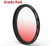 KnightX Grad Blue Orange Red Gray Color lens filter Cross for Canon Nikon Pentax DSLR Camera 52/55/58/62/67/72/77 mm