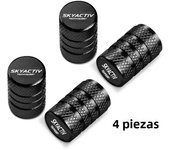 For Mazda Skyactiv 3 bk 6 gg gh gj cx3 cx5 cx30 cx7 cx8 cx9 mx5 Car Wheel Tire Valve Caps Tyre Stem Covers Airdust Waterproof