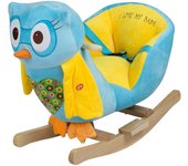 Baloiço babyGO Rocker Coruja azul