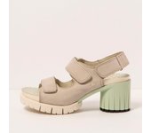 Art Sandalias con tacón 1923 NOBUCK BONE/ MALIBU para Mujer color Bone