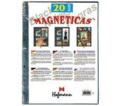 HOJAS MAGNETICAS NEGRAS A4 9825 20 HOJAS