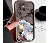 Handsome Inuyasha For Samsung S20 S21 S22 S23 S24 FE Plus Ultra 5G Note 20 Ultra Eyes Ladder Phone Case