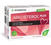 ARKOPHARMA ARKOSTEROL PLUS - Complemento Alimenticio para Mantener Niveles Normales de Colesterol - 30 Cápsulas