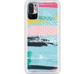 Funda compatible con Xiaomi Redmi Note 10 5G - Poco M3 Pro 5G - Be Unique Funda Gel colores geométricos