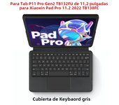 HUWEI Keyboard Case For Lenovo Tab P11 Pro Gen2 11.2" TB132FU TB138FC Tablet Cover For Xaioxin Pad Pro 2022 11.2" Case TPU Shell