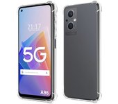 Funda Silicona Antigolpes Transparente para Oppo A96 5G
