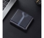 Portable Transparent Cigarette Case for 20 Cigarettes Frosted Plastic Anti-pressure Tobacco Case Storage Box Men Smoking Tools