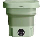 MAXWORK 8L Nuevo embalaje Lavadora portátil de 8 litros, mini lavadora, mini lavadora plegable, 3 modos, lavandería eficiente, adecuada para ropa de bebé, ropa interior, artículos pequeños