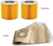 Dust Filter Bag for Karcher WD3 WD3200 WD3300 MV3 Vacuum Cleaner Spare Parts Replacement Hepa Filters Dust Bags Accessories