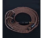 KBEAR 16 Core Pure Copper Earphone Cable 2PIN/MMCX/QDC Earbuds Connector Use For KZ EDX ZSN PRO  BLON BL-03 KBEAR KS1 Headphone
