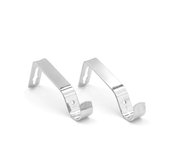 YUNIK HOME- Soportes de Barra de Cortina de Ø 16-20mm, Pack de 2 de Acero Inoxidable para Pared, Resistente.