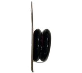 Ruedas Scooter Krf 100 Mms Pack 2 Rojas Negras