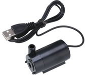 Pequeña bomba sumergible ultra silenciosa DC 5V USB Filtro de agua para acuario