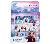 Stikers Frozen, Juego de Pegatinas Frozen, En Caja con 3 hojas y Decorado, Color Mix, 17,5 x 1,5 x 24,5. Kiglam