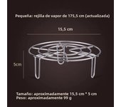 304 Stainless Steel Steamer Shelf Steamer Rack Heavy Duty Round Durable Pot Pan Pressure Cooker Trivet Cookware Accessories