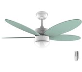 Cecotec Ventilador de techo con luz Ventilador de techo EnergySilence Aero 4260 Mint