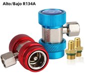 R134YF R12 R22 To R134a Refrigerant Fill Adapter Car Air Conditioner Filler Air Conditioning Freon Refuel Port AC Hose Converter