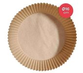 Papel para freidora de aire redondo Ø16cm (Pack de 100 unidades)