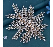 YouLaPan Shiny Bridal Headdress Luxury Wedding Headband Women Hair Accessories Queen Headpiece Party Banquet Headwear HP438