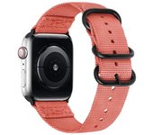 Nylon Strap For Apple Watch Bands 44mm 45mm 41mm 40mm 42mm 38mm 49mm Canvas Braided Wristband iWatch Series Ultra 8 7 SE 6 5 4 3